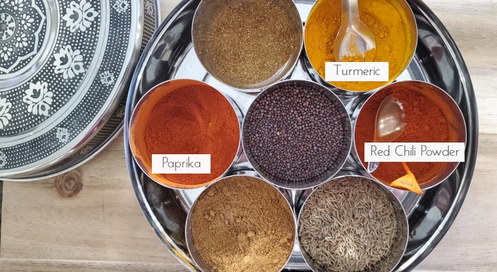 Authentic Indian Spices Container Masala Dabba | Warrior In The Kitchen