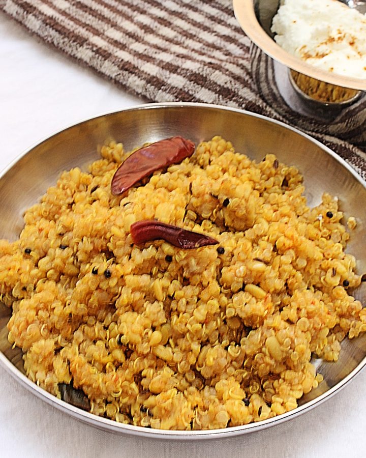 Instant Pot Quinoa Khichdi | Warrior In The Kitchen