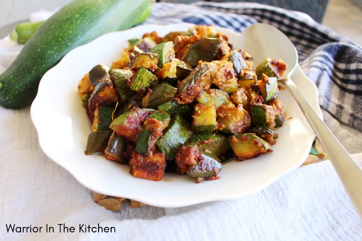 Zucchini Eggplant Indian Spices | Warrior In The Kitchen