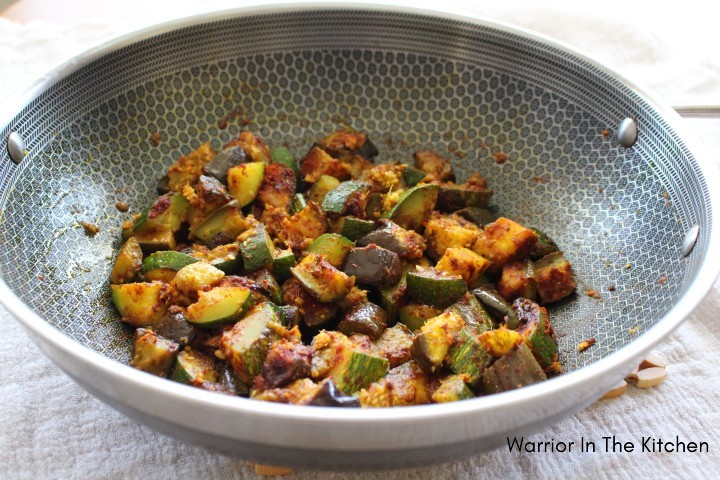 Zucchini Eggplant Indian Spices | Warrior In The Kitchen