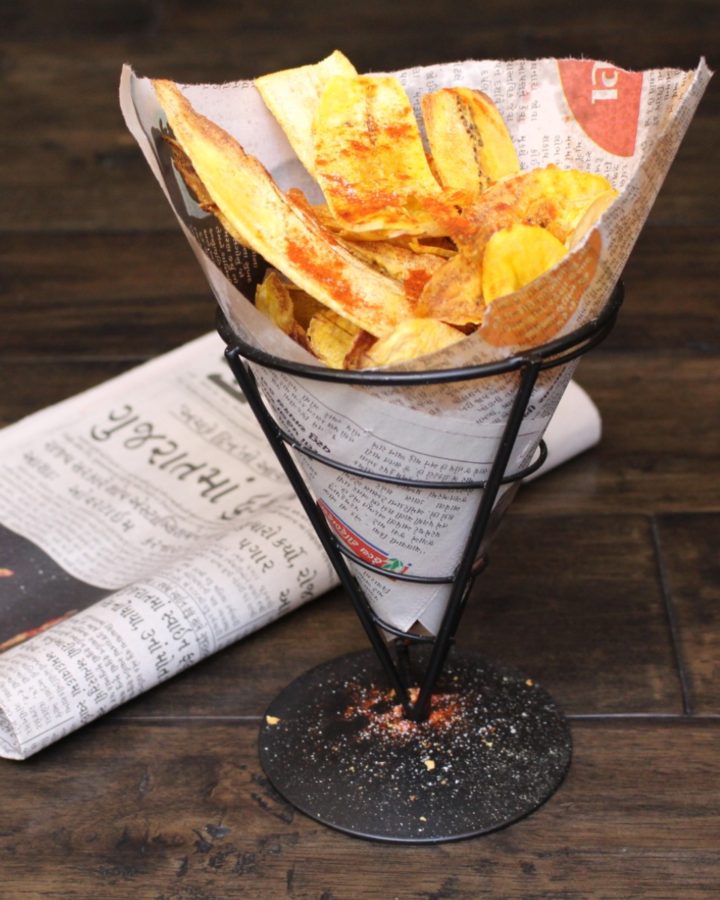 Healthy Air Fryer Plantain Banana Chips