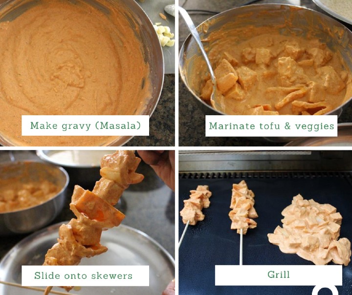 Grilled Tofu Tikka Masala Recipe