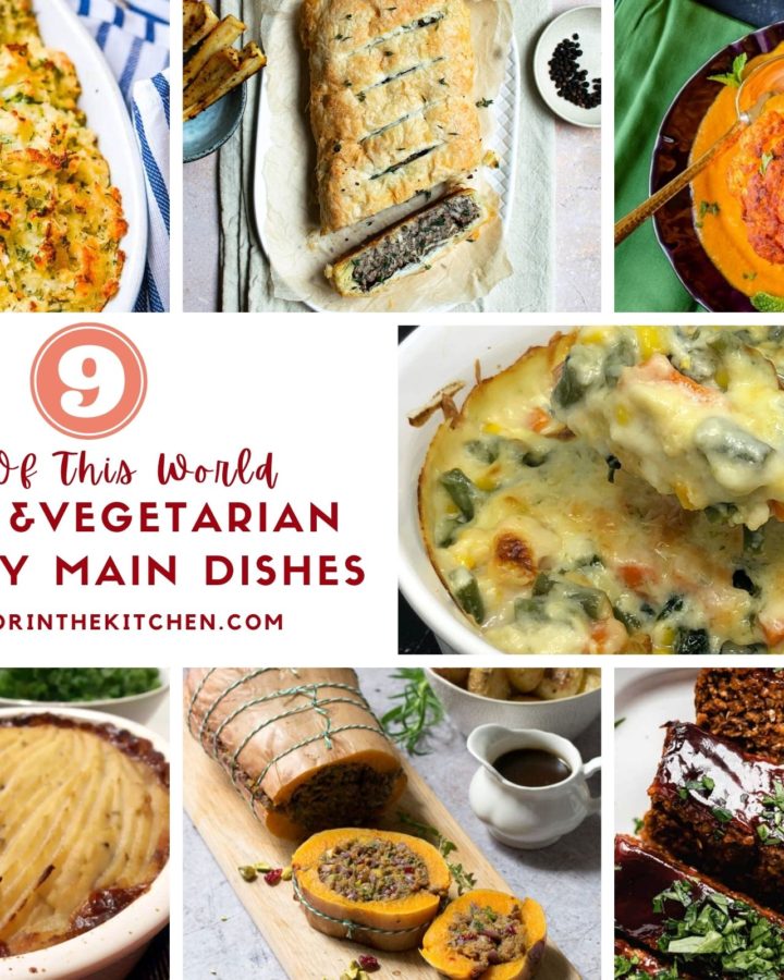 9 Holiday Main Dishes Collage