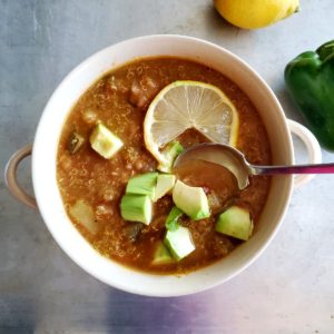 Instant Pot Vegan Quinoa Chili | Warrior In The Kitchen