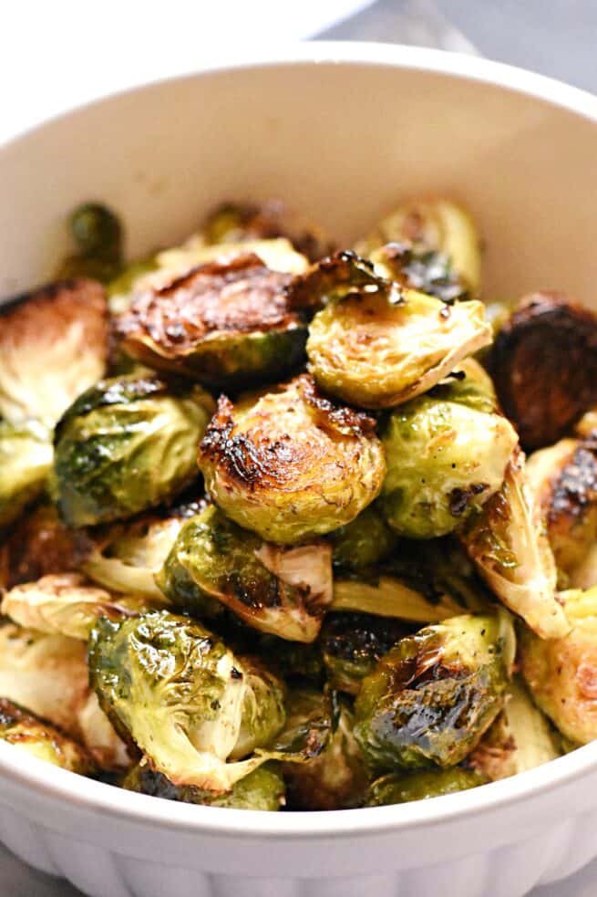 Brussels Sprouts with Garlic Brown Butter