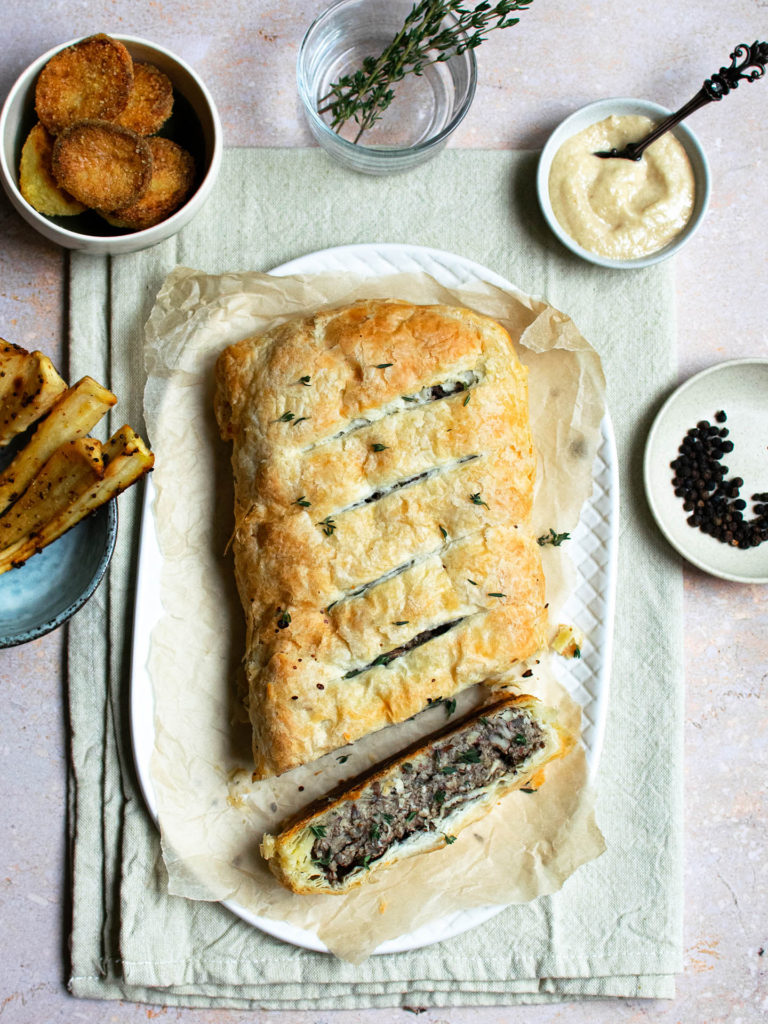 vegan mushroom wellington