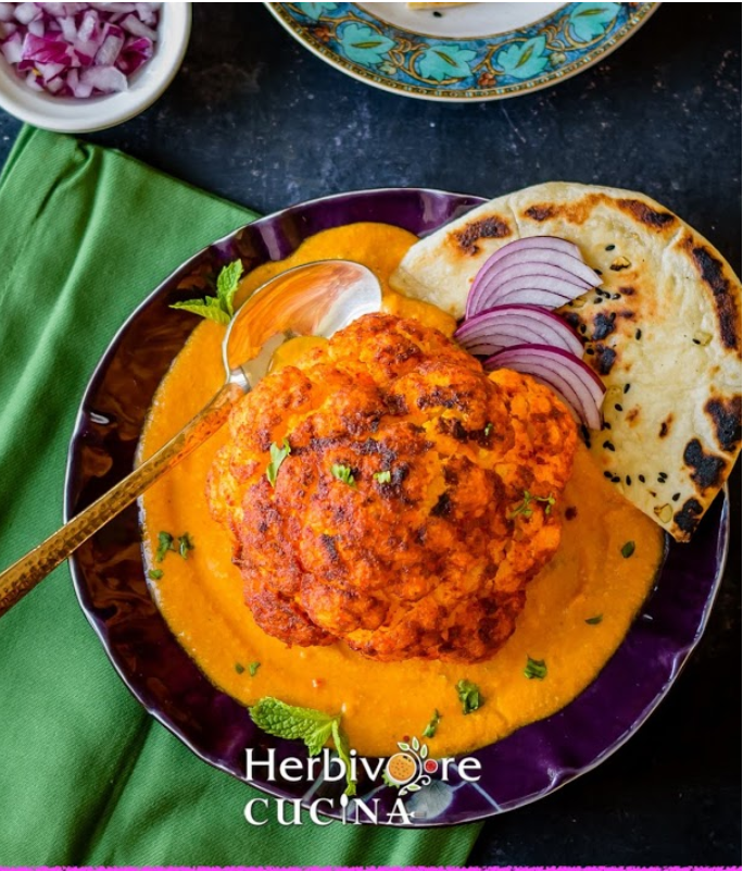 Whole Roasted Cauliflower