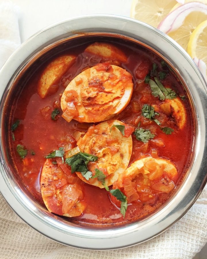 Easy Masala Egg Curry Recipe | Warrior In The Kitchen